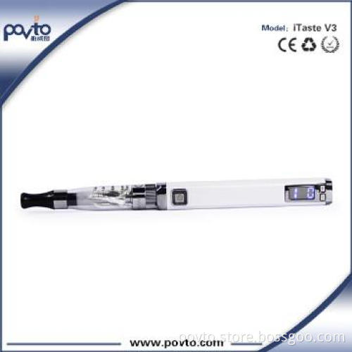 2013 popular cigarettes Itaste vv v3 with big capacity 800mAh